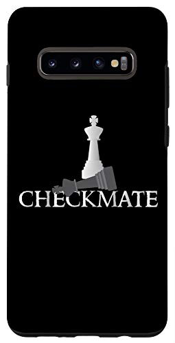 Galaxy S10plus Checkmate - Chess Lovers Quote Saying - King Piece Case