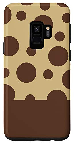 Galaxy S9 Modern Brown Beige Minimalist Print Abstract Pattern Simple Case