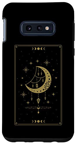 Galaxy S10e Tarot Card Goth Gothic Occult Emo Moon Stars Zodiac Gift Case