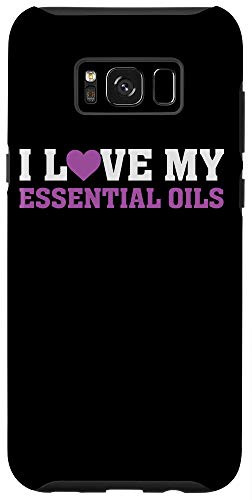 Galaxy S8plus I Love My Essential Oils - Aroma Therapy Lavender Etc Case