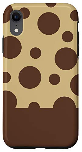 iPhone XR Modern Brown Beige Minimalist Print Abstract Pattern Simple Case