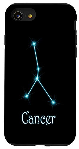 iPhone SE (2020) / 7 / 8 Cancer Sign Zodiac Stars Symbol Constellation Horoscope Case