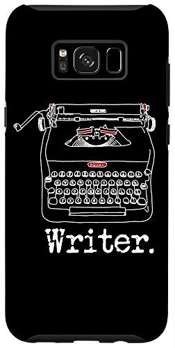 Galaxy S8plus Writer and Typewriter Design for Writers Case
