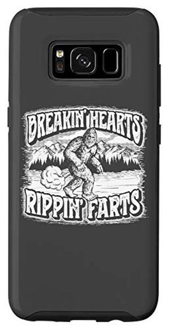 Galaxy S8 Breakin' Hearts, Rippin' Farts Funny Sasquatch Bigfoot 80s Case Galaxy S8 Breakin' Hearts, Rippin' Farts Funny Sasquatch Bigfoot 80s Case