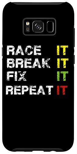Galaxy S8plus Race It Break It Fix It Repeat Funny Christmas Tree Drag Case