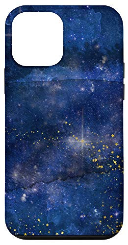 iPhone 12 mini Sky and Stars Dark Purple Moody Space Universe Case