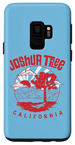 Galaxy S9 Joshua Tree National Park California Retro Style Vintage Case