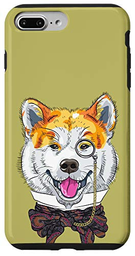 iPhone 7 Plus/8 Plus Akita Inu Olive Case