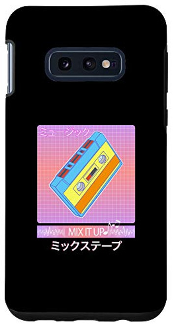 Galaxy S10e 90s Japanese Otaku Aesthetic Mix Tape Art Vaporwave T Shirt Case Galaxy S10e 90s Japanese Otaku Aesthetic Mix Tape Art Vaporwave T Shirt Case