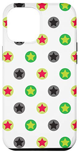 iPhone 12 Pro Max Cool Geometric Star Pattern Phone Case