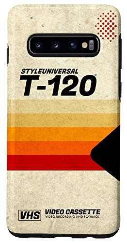 Galaxy S10 Retro 80s Video Cassette Tape Case