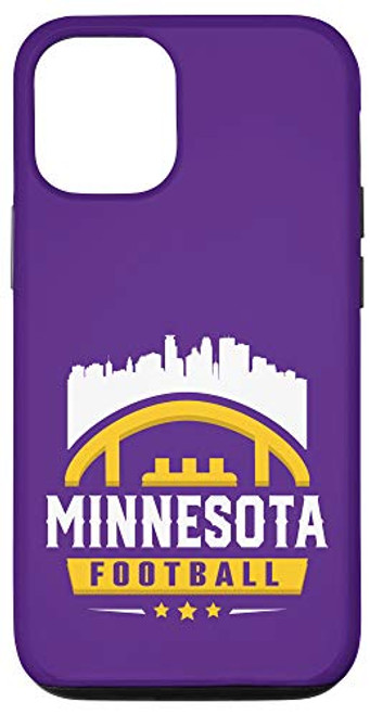 iPhone 12/12 Pro Classic Minnesota Football Stars City Skyline Case iPhone 12/12 Pro Classic Minnesota Football Stars City Skyline Case