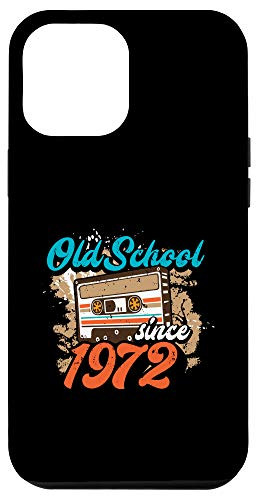 iPhone 12 Pro Max Old School Since 1972 48th Birthday Gifts Cool Cassette Tape Case