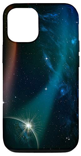 iPhone 12/12 Pro Galaxy Cosmic Outer Space Planet Earth Stars Case