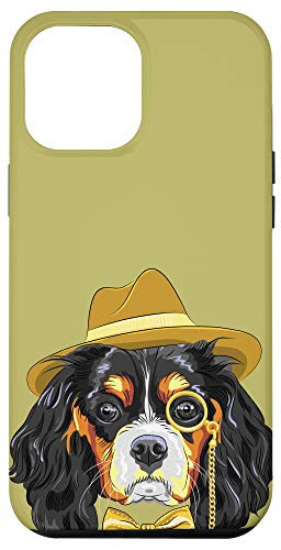 iPhone 12 Pro Max Cavalier King Charles Spaniel Olive Case