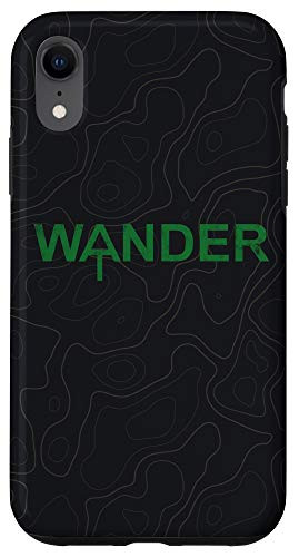iPhone XR Grunge Wander Hike Camp Backpack AT Logo Appalachian Trail Case