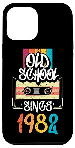 iPhone 12 Pro Max Old School Since 1982 39th Birthday Gifts Cool Cassette Tape Case