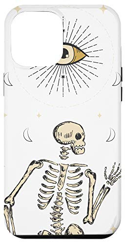 iPhone 12 Pro Max Skeletons Stars and Suns Case