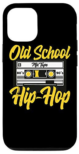 iPhone 12/12 Pro Retro Old School Hip Hop 80s 90s Mixtape Cassette Gift Case