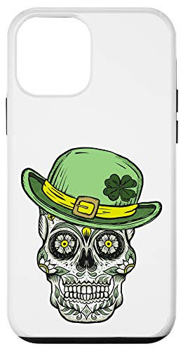 iPhone 12 mini Irish Sugar Skull Leprechaun Bowler Hat St Patricks Day Case