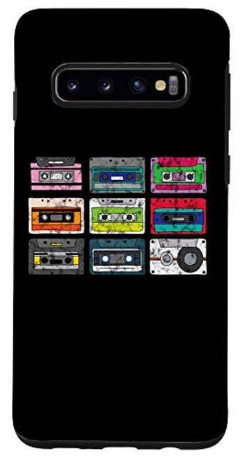 Galaxy S10 Cassette Tape Mixtape Retro Music Vintage 80s 90s Case