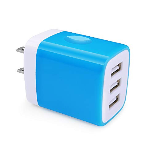 USB Charger Multi Port, Hootek 2Pack 3 Port USB Plug Wall Charger Adapter Charging Block Box Fast Charger Brick Compatible Phone XS X 8 7 6S Plus, Samsung S10 S9 S8 S7, LG, HTC, Motorola, BlackBerry USB Charger Multi Port, Hootek 2Pack 3 Port USB Plug Wall Charger Adapter Charging Block Box Fast Charger Brick Compatible Phone XS X 8 7 6S Plus, Samsung S10 S9 S8 S7, LG, HTC, Motorola, BlackBerry