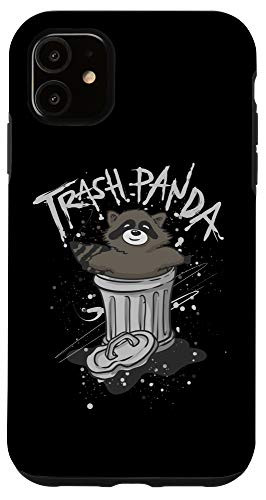 iPhone 11 Trash Panda Racoon Trashcan Gift Case