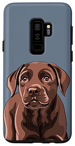 Galaxy S9plus Labrador Puppy Slate Gray Case