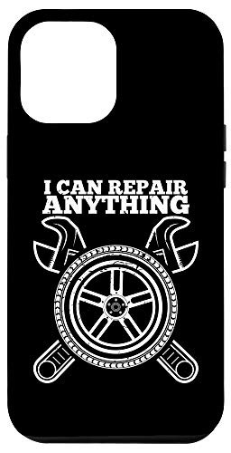 iPhone 12 Pro Max I Can Repair Anything Mechanic Cool Technician Case