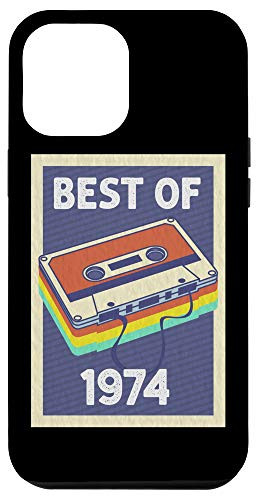 iPhone 12 Pro Max 46th Birthday Gift Idea - Best of 1974 - Retro Cassette Tape Case