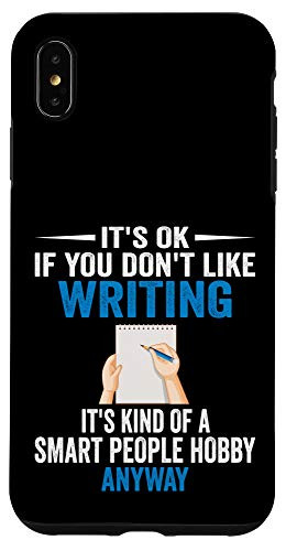 iPhone XS Max Smart People Hobby Writing - Funny Writer Case