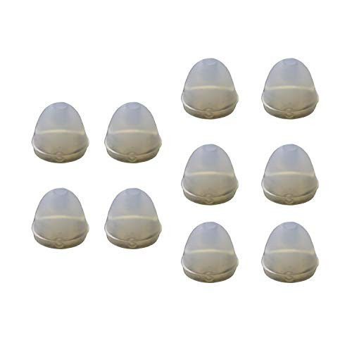 5 Pairs Multi Size Replacement Earbud Ear Tips Eartips for All Models of Klipsch Headphones Cable Cord Clip (Small)