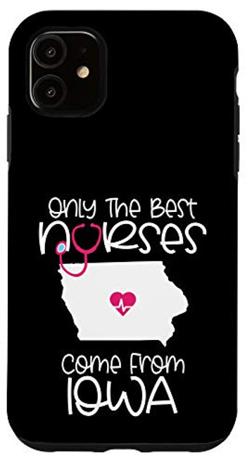 iPhone 11 Nurse Iowa RN CNA LPN Nursing Student Graduation Case