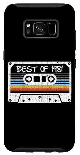 Galaxy S8 Best of 1981 Cassette Tape Vintage Classic Case