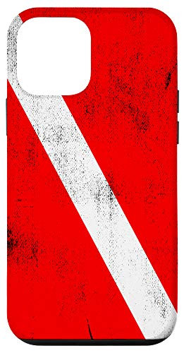 iPhone 12 mini Scuba Diving Diver Down Flag Phone Case Scuba Flag Case