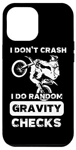 iPhone 12 Pro Max I Don't Crash I Do Random Gravity Checks   Racer Gift Case