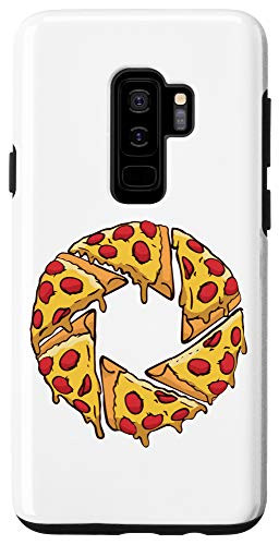 Galaxy S9plus Pizza Shutter - Pizza Slice Camera Shutter Graphic Case
