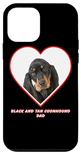 iPhone 12 mini Black and Tan Coonhound Dog Dad Case