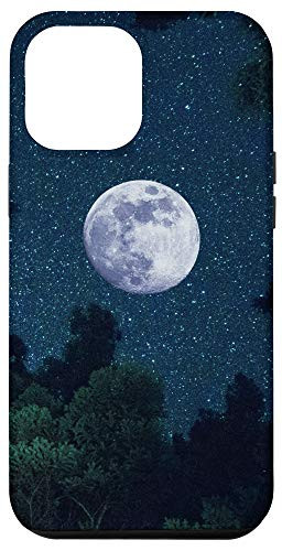 iPhone 12 Pro Max Full Moon and Stars Starry Night Sky Case