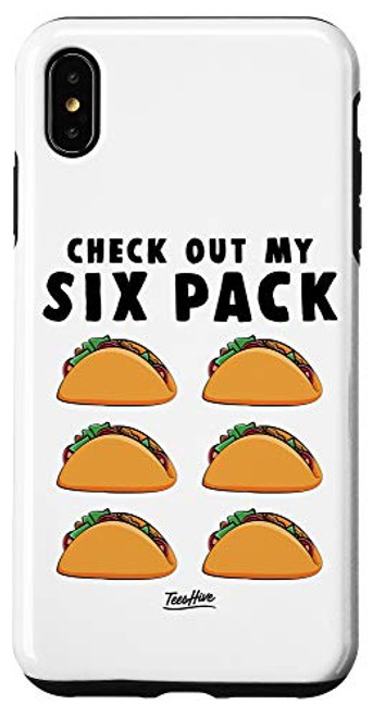 iPhone XS Max Check Out My Six Pack Taco Case iPhone XS Max Check Out My Six Pack Taco Case