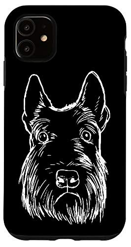 iPhone 11 Funny Scottie Dog Scottish Terrier Dog Owner Gift Case