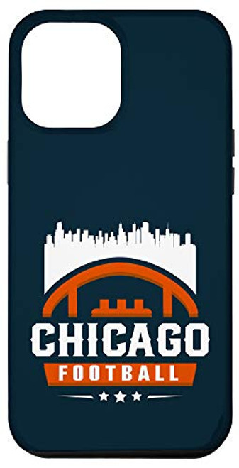 iPhone 12 Pro Max Classic Chicago Football Stars City Skyline Case iPhone 12 Pro Max Classic Chicago Football Stars City Skyline Case