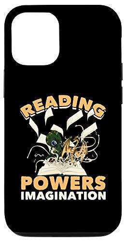 iPhone 12/12 Pro Reading Powers Imagination Bookworm Book Nerd Gift Reading Case