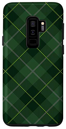 Galaxy S9plus Plaid Tartan Tan Retro art Color Country Chic City Phone Case