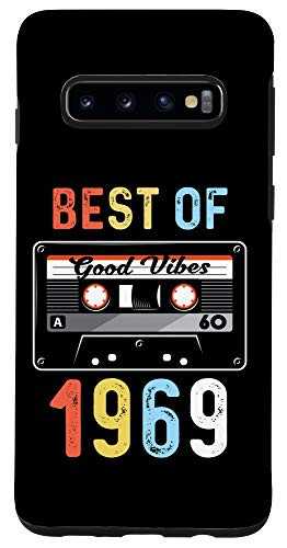 Galaxy S10 Best Of 1969 Retro Vintage Cassette Tape Men Women Case