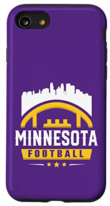 iPhone SE (2020) / 7 / 8 Classic Minnesota Football Stars City Skyline Case iPhone SE (2020) / 7 / 8 Classic Minnesota Football Stars City Skyline Case