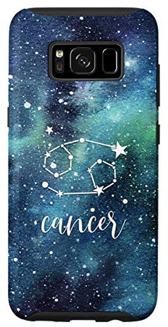 Galaxy S8 Cancer - Cool Aqua Astrological Horoscope Zodiac Star Sign Case Galaxy S8 Cancer - Cool Aqua Astrological Horoscope Zodiac Star Sign Case