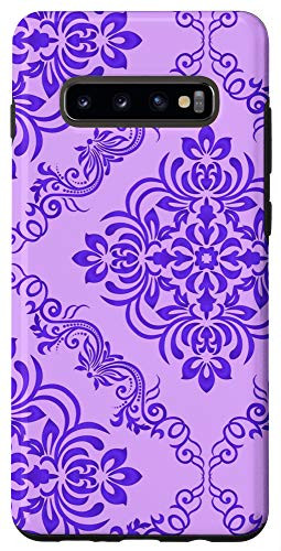 Galaxy S10plus Retro Victorian Boho Lavender Spring Summer Women Fashion Case
