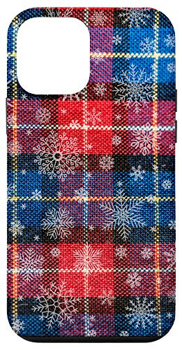 iPhone 12 mini Christmas Plaid Tartan Buffalo Check Lumberjack Snow Gift Case