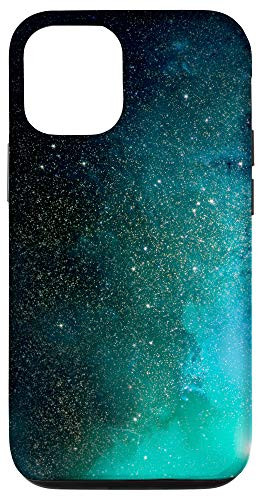 iPhone 12/12 Pro Blue Galaxy Cosmic Star Constellations Nebula Universe Space Case